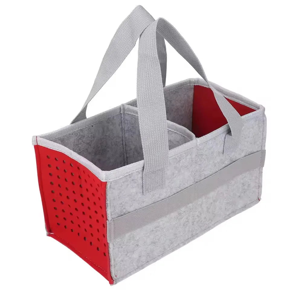Felt Carrying Case Compatible With Toniebox Starter Set And Tonies Figurine For Travel Home Felt Cloth Musical Toy Folding Bag