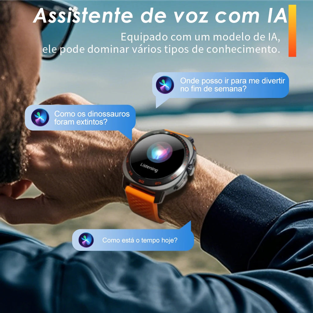 AURAFIT AM32 Custom Watch Wallpaper Smartwatch Call/Message Alerts Wireless Calls Sports Watch