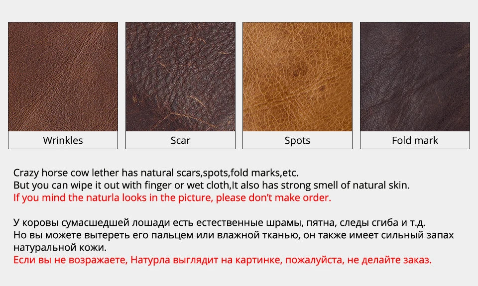 HUMERPAUL Short Wallet for Men Genuine Leather RFID Wallets with Card Holder Bifold Zip Coin Pocket Billetera Hombre Small