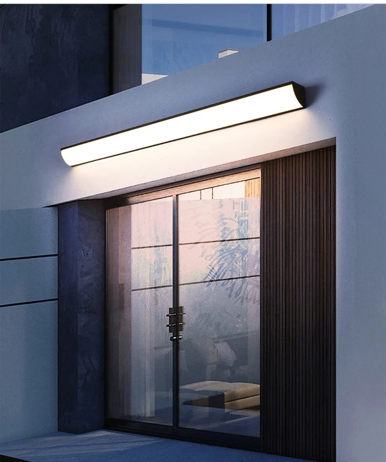 LED waterproof wall lamp IP65 waterproof outdoor wall washing lamp villa courtyard garden door lamp external wall lamp lighting
