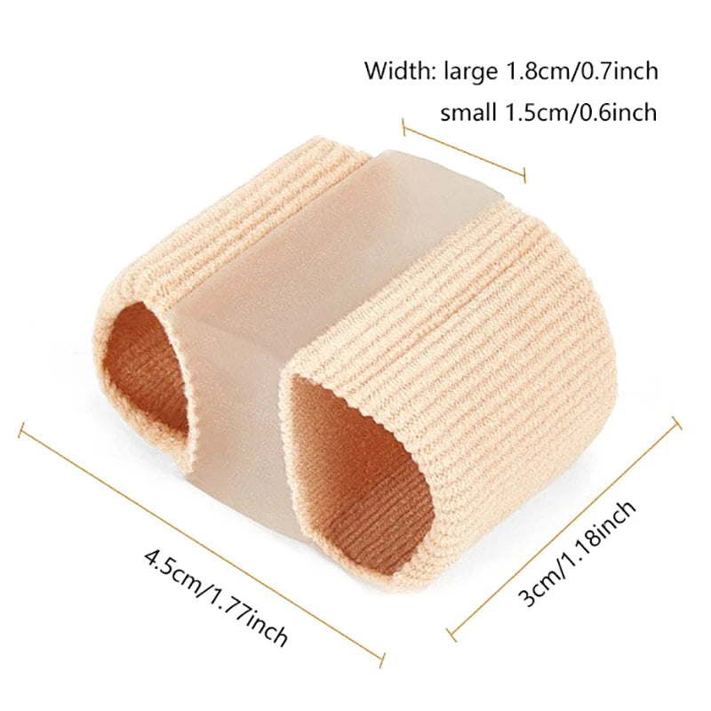 1Pc/1Pair Toe Separator Hallux Valgus Bunion Corrector Orthotics Feet Bone Thumb Adjuster Correction Pedicure Feet Straightener