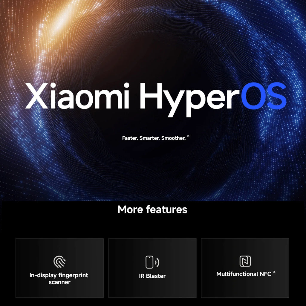 Xiaomi Redmi Note 15 Pro+ 5G 12+512GB Global Version Snapdragon® 7s Gen 4 6.83" 120Hz AMOLED Display 200MP Camera 6500mAh 100W