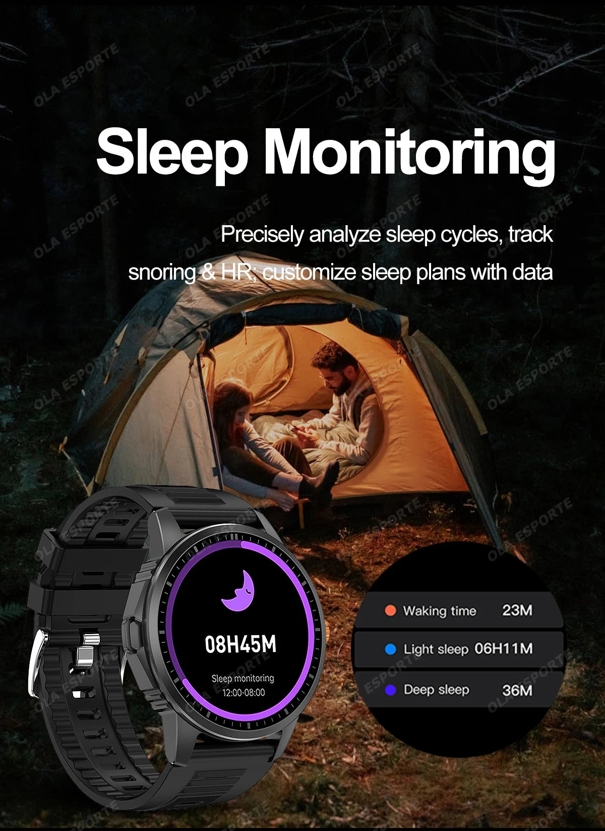 2025 New Men's GPS Sports Smart Watch 1.53'' AMOLED Display LED Flashlight Heart Rate Bluetooth Call 5ATM Waterproof Smartwatch