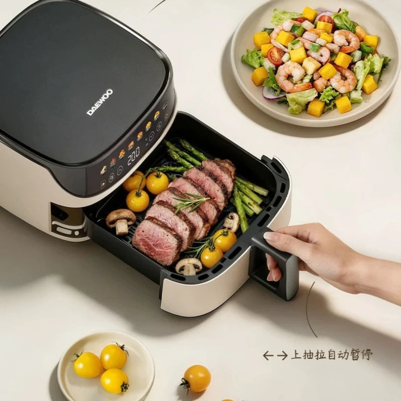 Air Fryer for Home Metal Cavity Electric Fryer Oven 0 Fluorine Ceramic All-in-one2026new Arrival