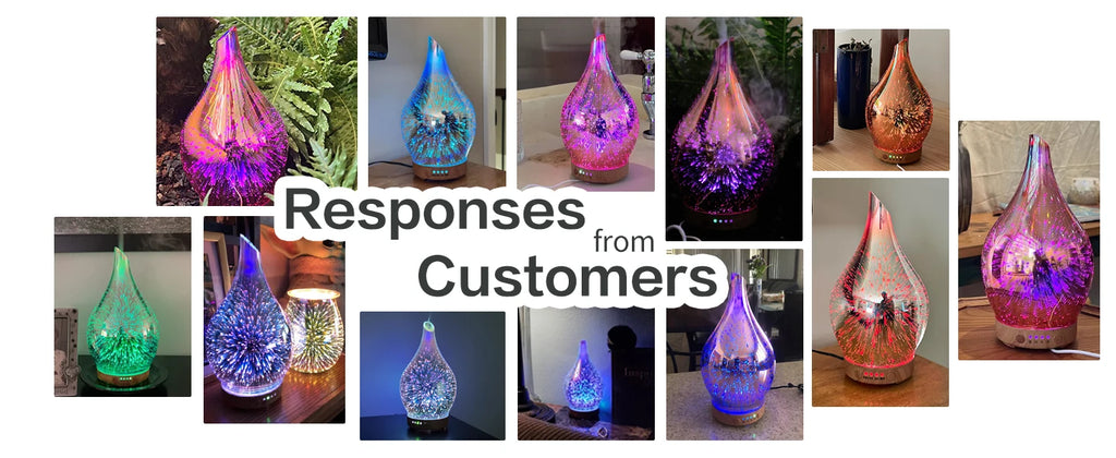 Essential Oil Diffuser 3D Aromatherapy Ultrasonic HumidifierAuto Shut-Off Timer Setting,Aroma Decoration for Home Office Gift