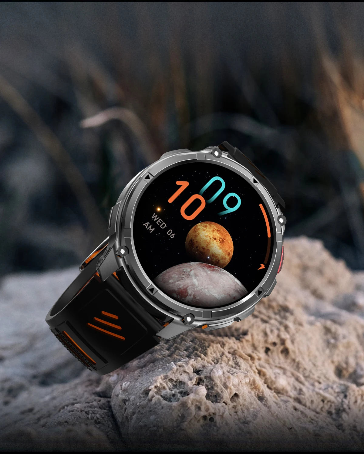 LIGE Outdoor Sports Smart Watch Men HD Screen 1100mAh Large Battery Long Standby Time Bluetooth Call IP68 Waterproof Smartwatch