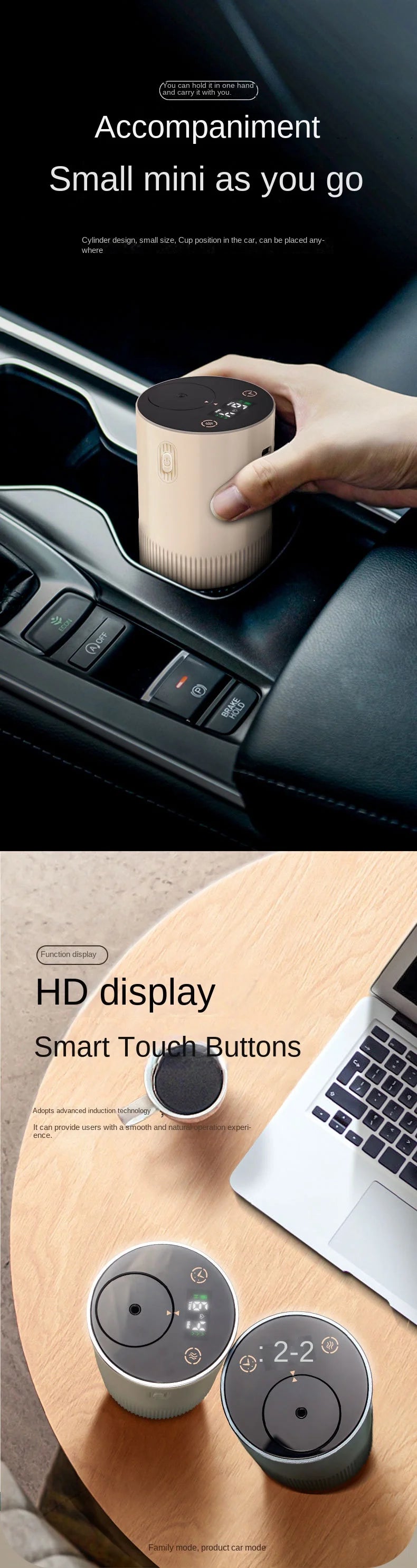 2026 New Essential Oil Diffuser Portable Cordless Diffuser Battery Operated for Car Office Home USB Rechargeable Scent Diffusers