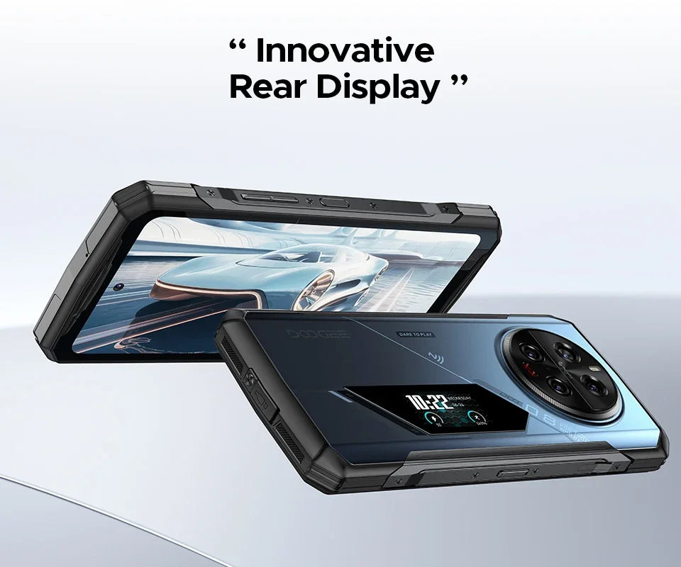 DOOGEE V40 Pro Rugged Phone 6.78" IPS Display  36GB(16+20) 512GB Smartphone 5G 200MP Al Camera 8680mAh Dimensity 7300 Android 14