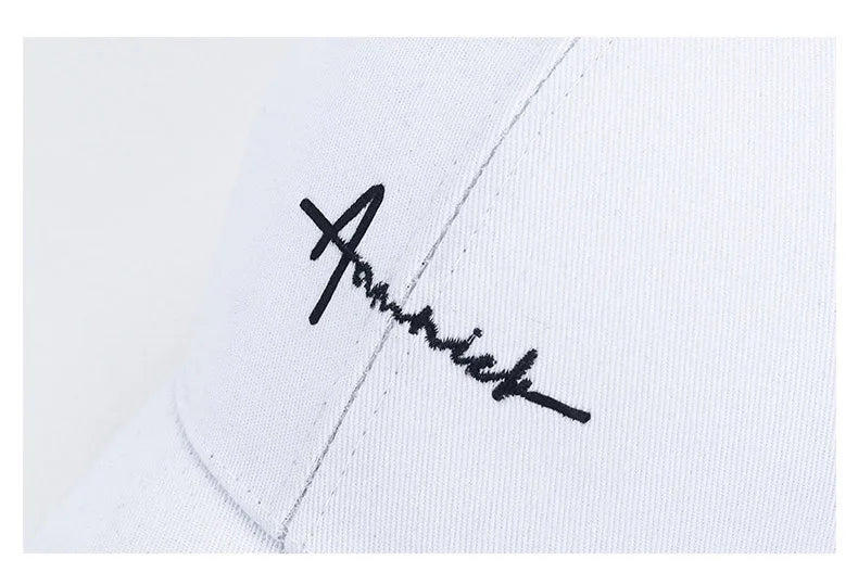 Hat Women's Korean Version Letter Embroidery Cap Baseball Cap Internet Celebrity Sports Breathable Hat Sun Hat
