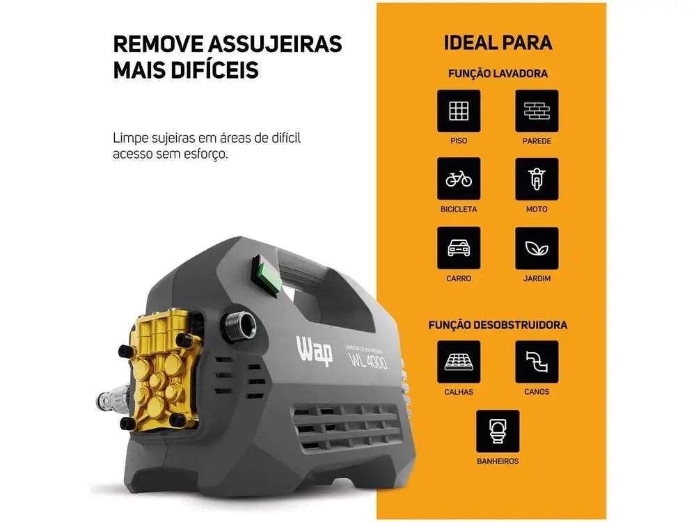 Professional High-Pressure Washer Wap Ultra WL4000 - 220V