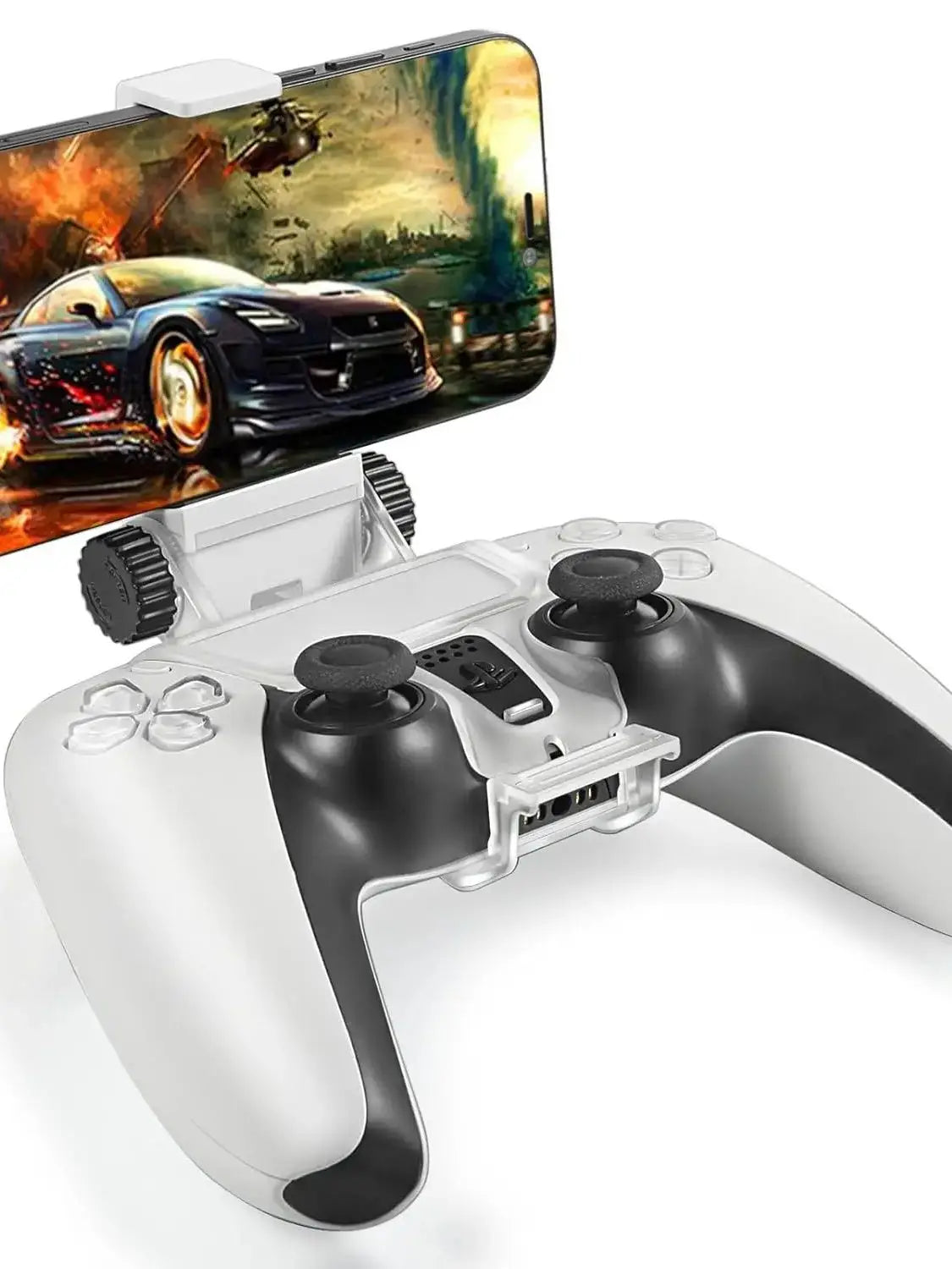 Cell Phone Clip Holder Clamp Mount Clip Stand Bracket for PlayStation 5 PS5 PS4 Wireless Controller Remote Play