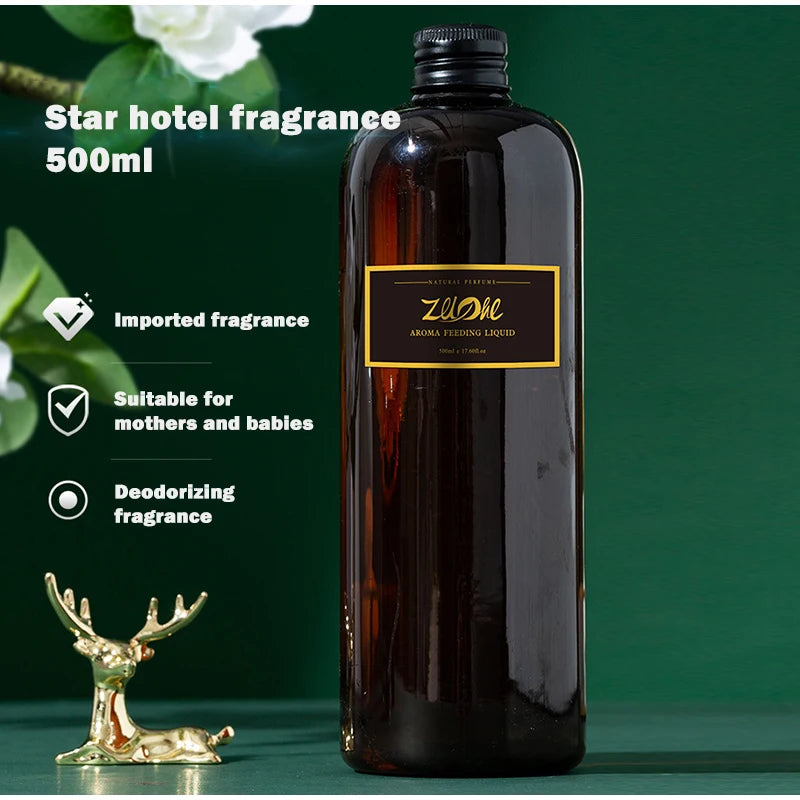Flameless Aromatherapy Essential Oil Supplement Long lasting Fragrance Oil Liquid Home Hotel SPA Oil Fragrance Replacement Oil