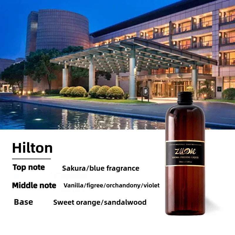 500ML Pure Plant Essential Oil Lavender and Hotel Scent Healton Shangri-La for Reed Diffuser Humidifier,Give 4Pc Diffuser Sticks