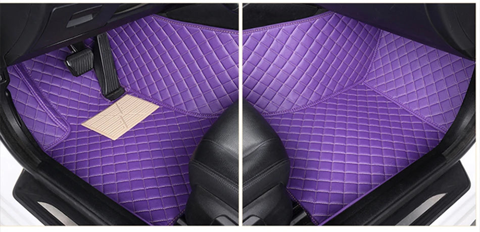 YOGOOGE Custom Car Floor Mats For Fiat Freemont Auto Carpets Foot Coche Accessorie