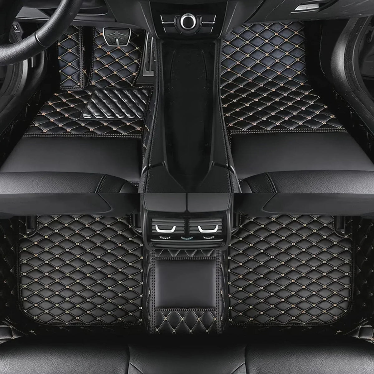 Custom Car Floor Mats For Fiat Cronos 2018 2019 2020 2021 2022 All Weather Waterproof Car Floor Mats