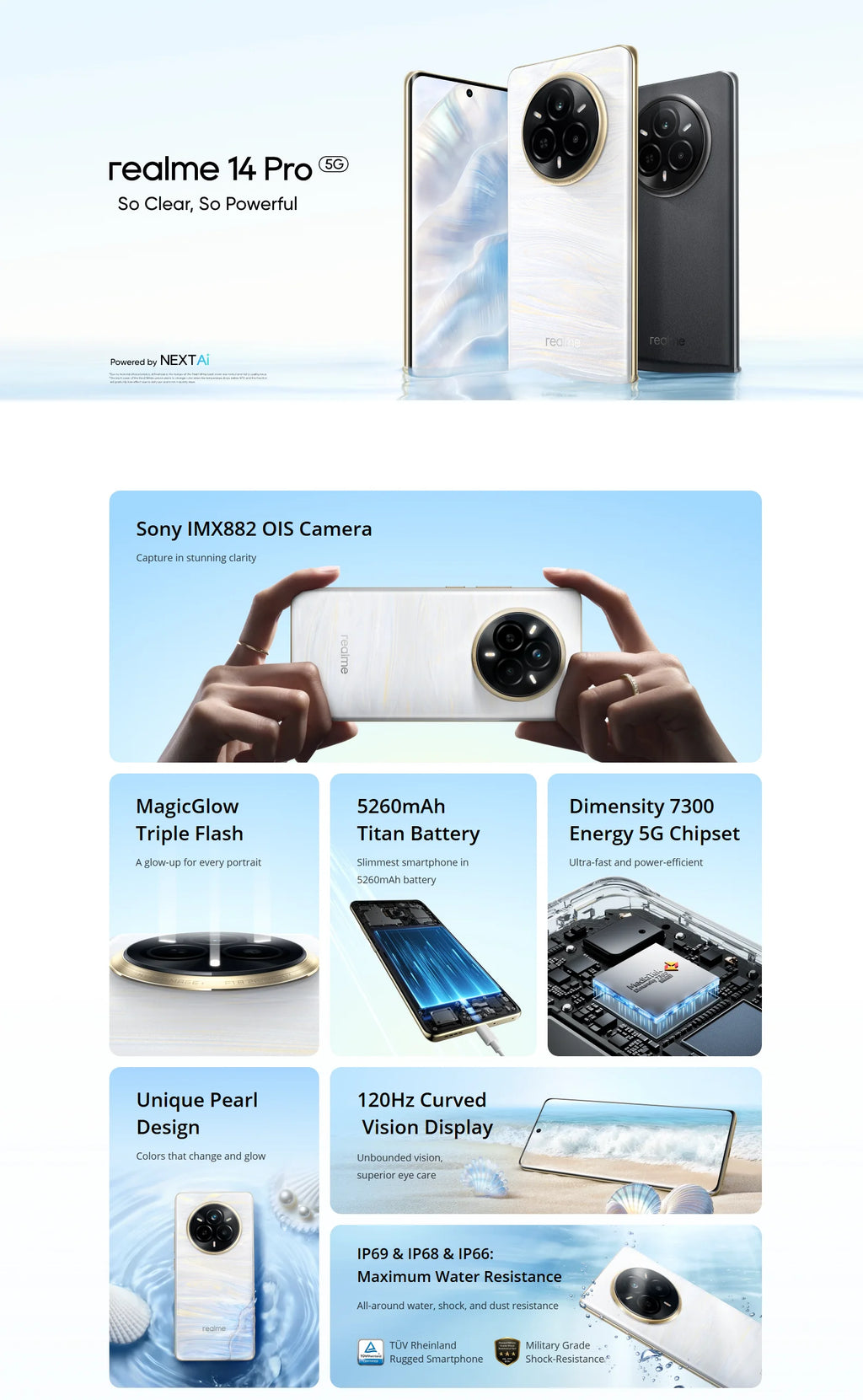 European Version realme 14 Pro Dimensity 7300 Energy Chipset 50MP OIS Camera 6000mAh Battery 120Hz Curved Vision Screen NFC