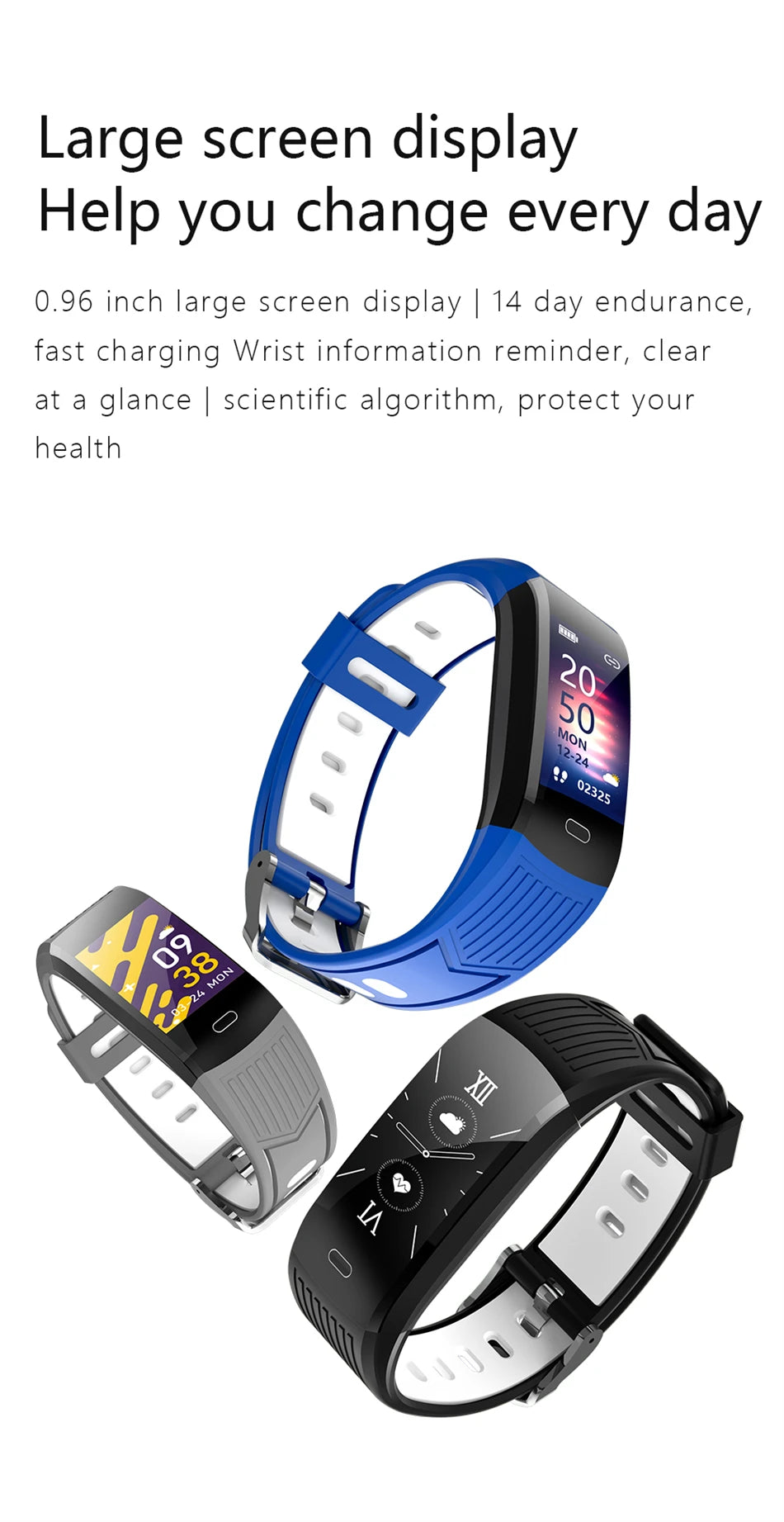 FOXBOX 2025 For All Smartphone Connections Smart Bracelet Fitness Sports Men Woman Band Couple Smartwatch Waterproof Watch LIGE