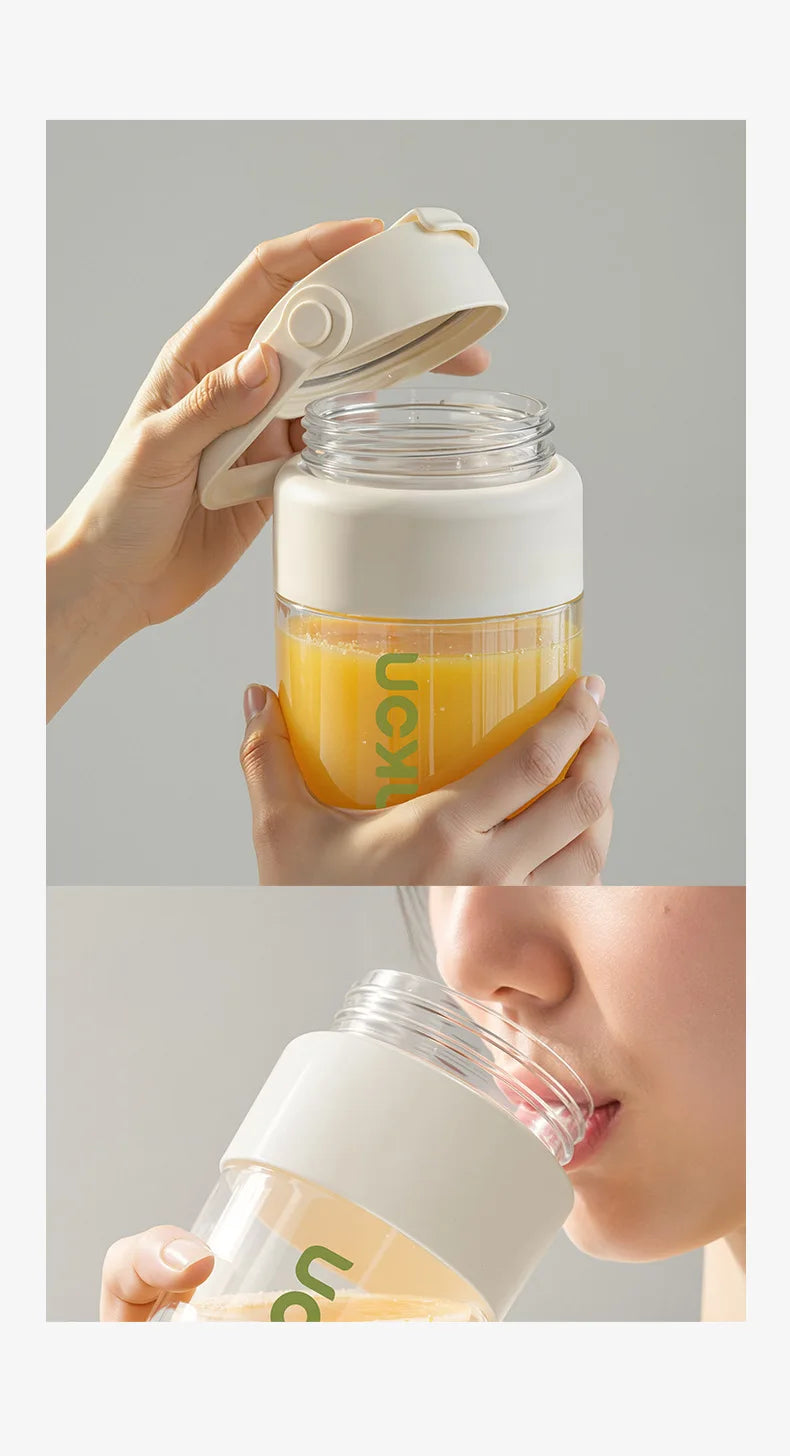 1000ML Portable Blender USB Electric Juicer Fruit Mixers Fruit Home Smoothies Mixer Multifunctional Juice Maker Machine Blender