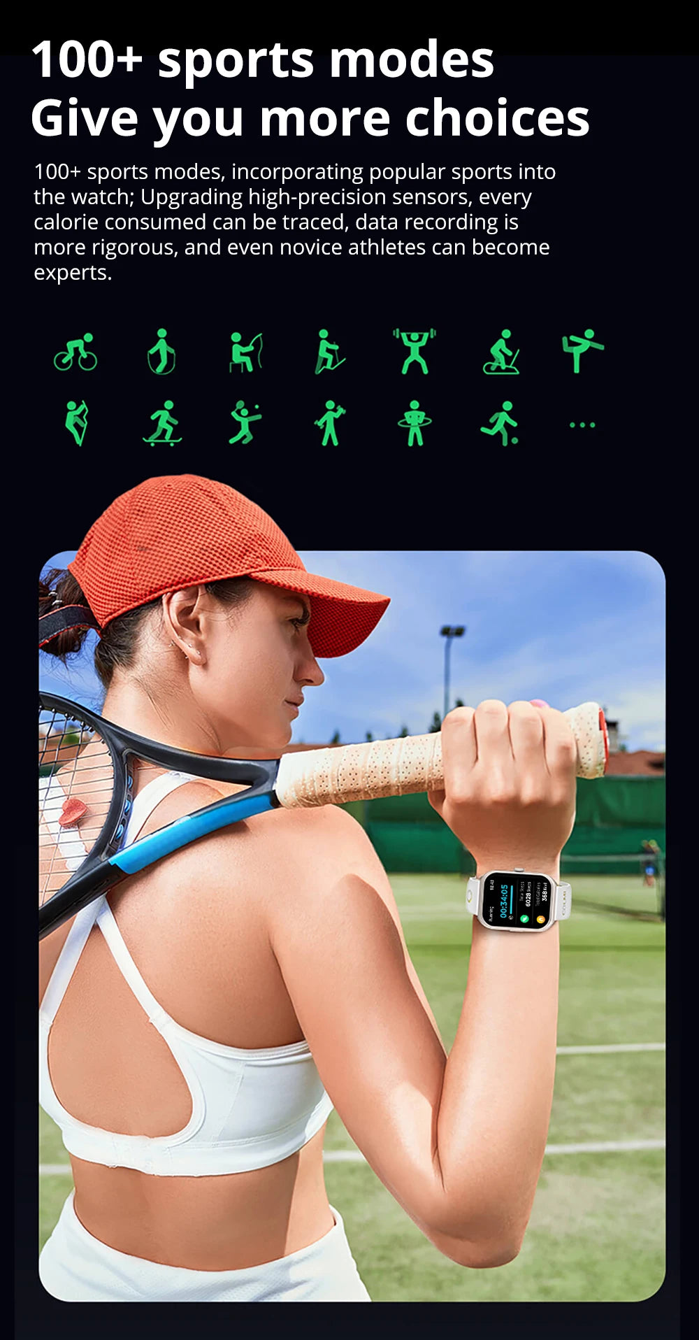 New COLMI P86 1.93" AMOLED Smartwatch Men Health Manager Bluetooth Call IP68 Waterproof Smart Watch Women For Xiaomi iOS Phone