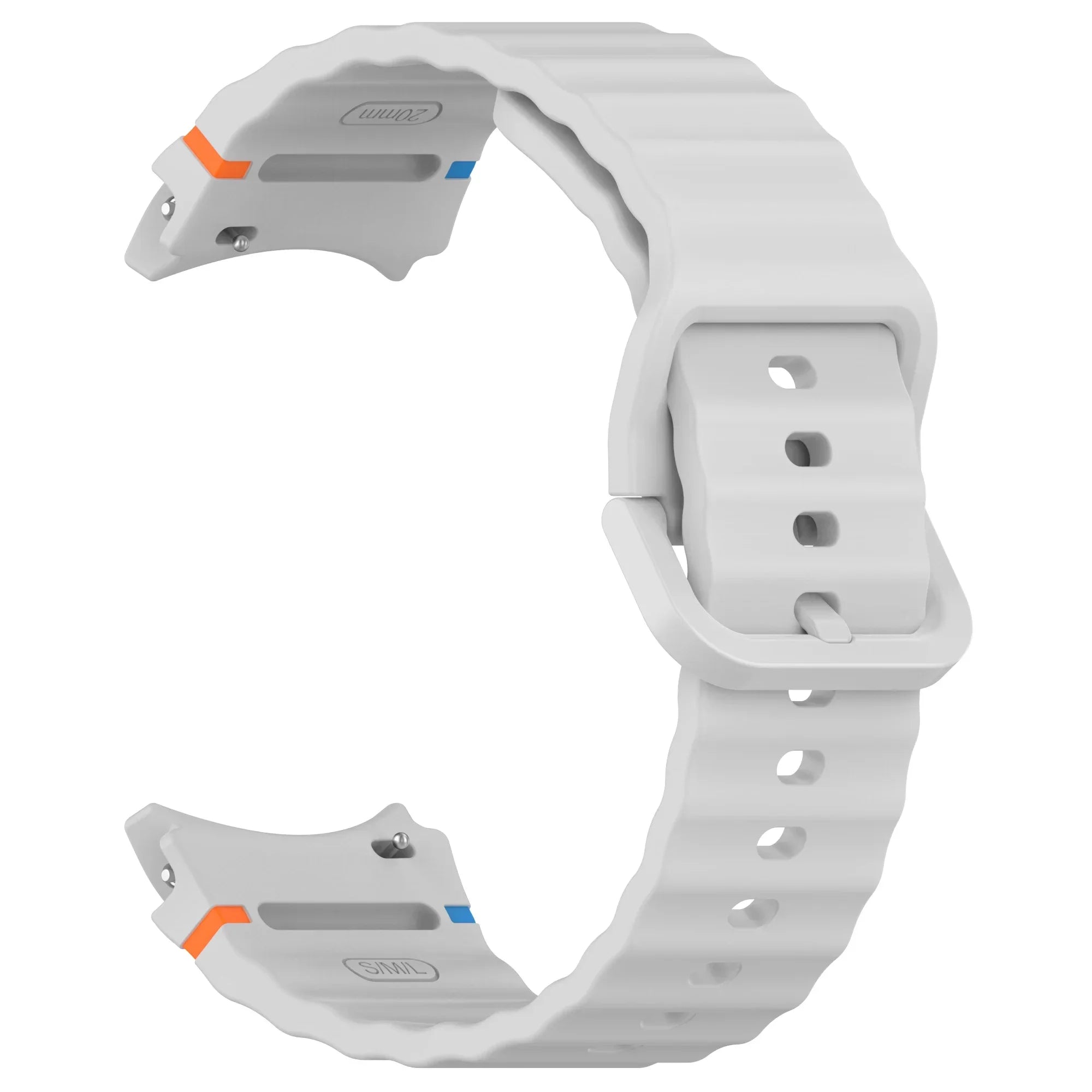 1:1 Official Silicone Strap For Samsung Galaxy Watch 7/FE/6/5/4 44mm40mm 5 Pro Bracelet Watch 6/4 Classic 47/43mm 46/42mm Correa