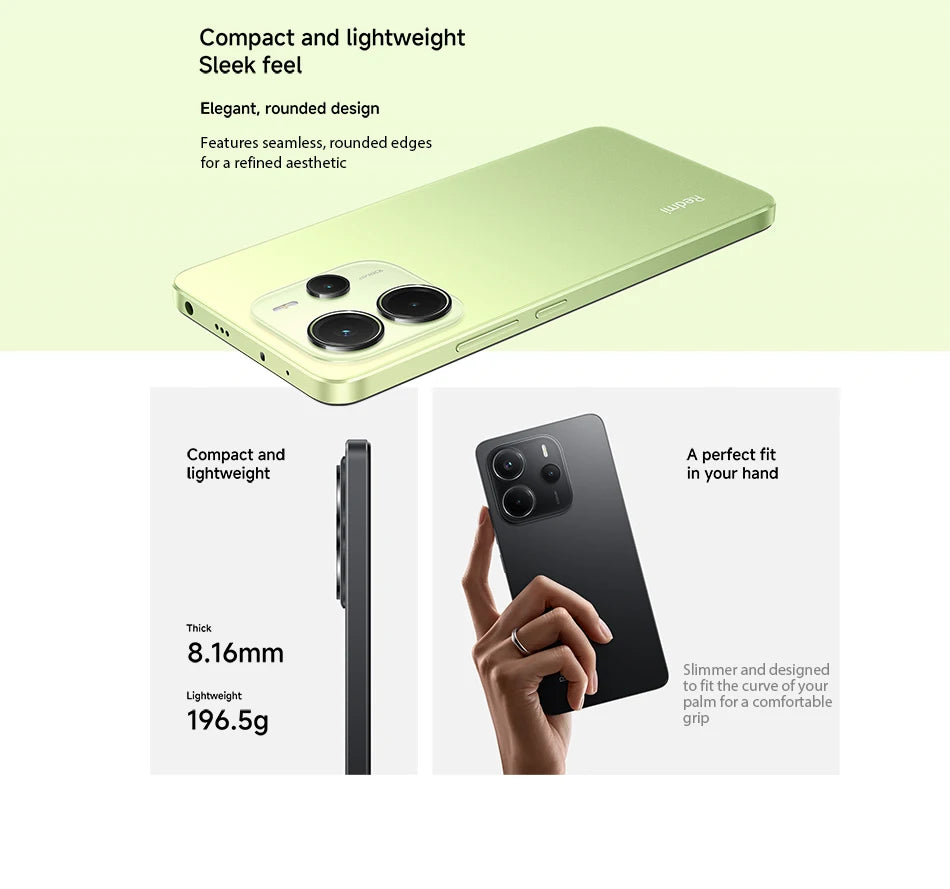 Global Version Redmi Note 14 4G Smartphone 108MP AI Camera 5500mAh Battery 33W MediaTek Helio G99-Ultra 120Hz Xiaomi Cellphone