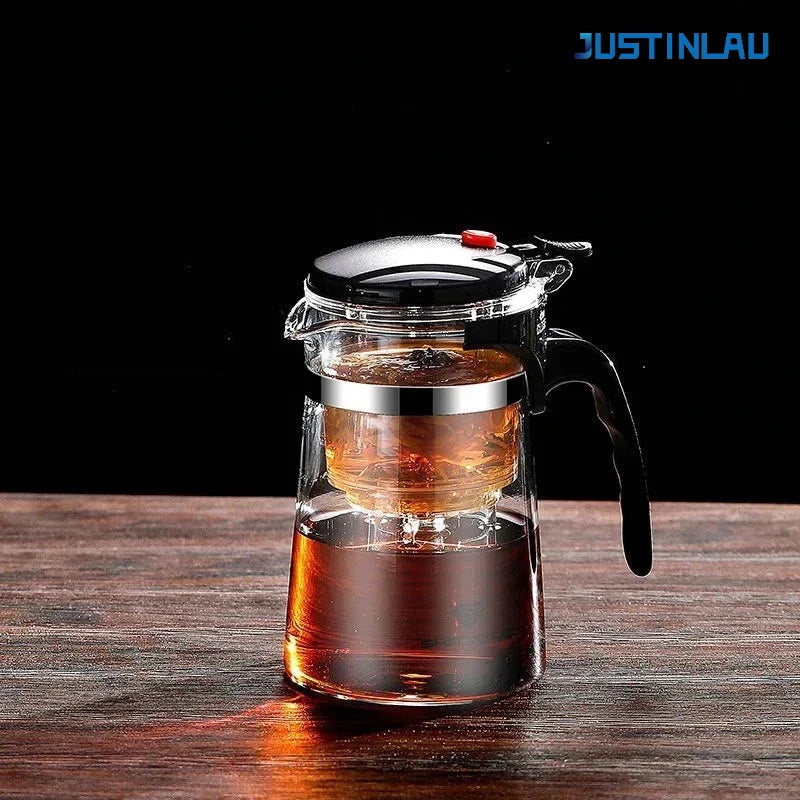 500ml-1800ml  Glass Teapot  Borosilicate Glass Split Type Teapot Heat Resistant Glass Teapot Tea Part Gift Idea Household