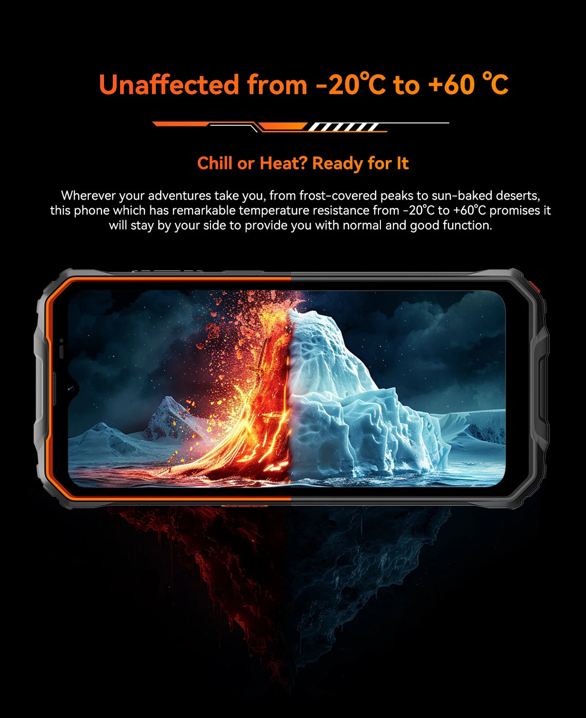 OSCAL Marine 2 AI Outdoor Mobile Phone, 6.56 Inch Rugged Smartphone Android 15, 8+16GB RAM, 256GB+2TB ROM 11000mAh, Unisoc T615