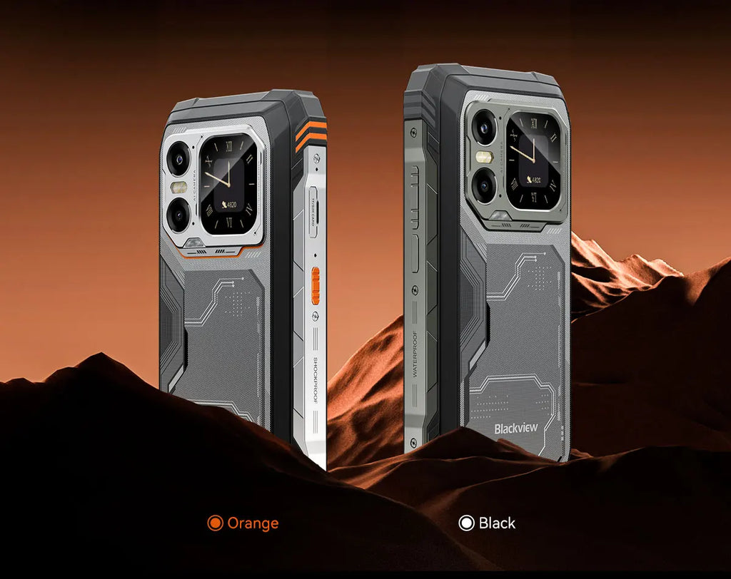Blackview XPLORE 1 Rugged Smartphone, 5G Waterproof Outdoor Smartphone Android 15, 6.78'' 2.4K Display, 256GB/512GB, 20000mAh