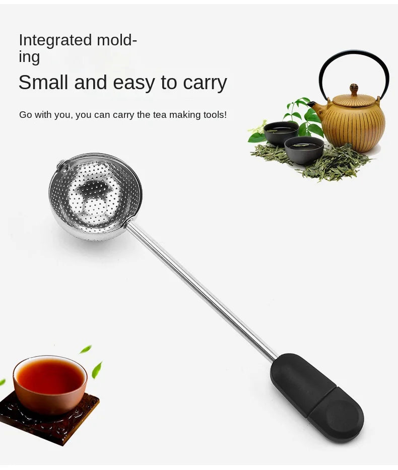304 stainless steel tea leak creative rotating spherical tea filter tea filter tea set accessories