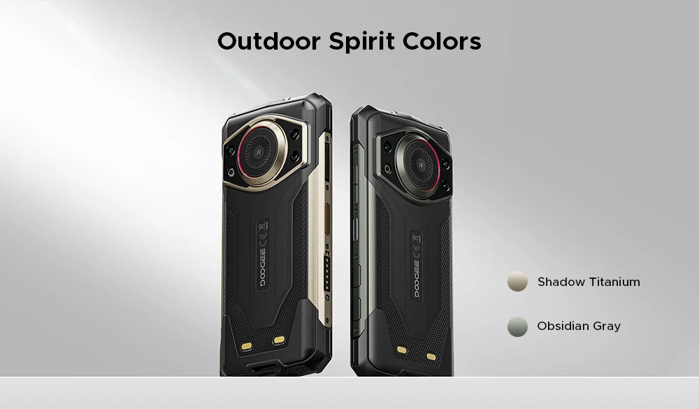 Global Version DOOGEE Fire 7 Ultra 5G Rugged Phone 32GB 256GB 13000mAh Battery Dimensity 6300 125dB Speake POC Walkie Talkie NFC