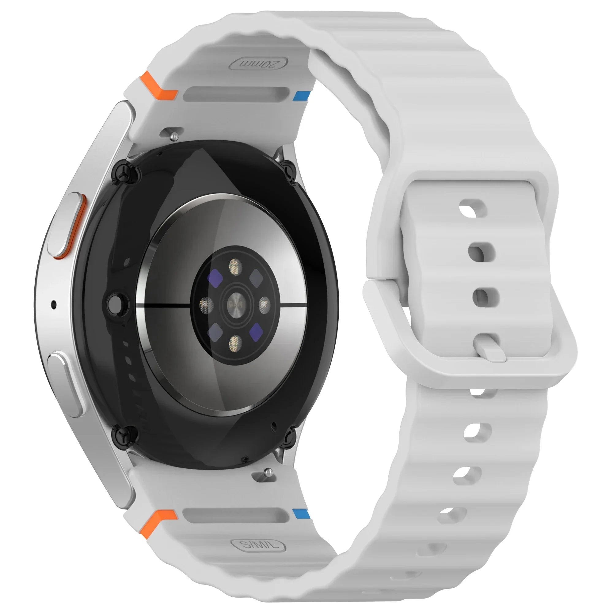 1:1 Official Silicone Strap For Samsung Galaxy Watch 7/FE/6/5/4 44mm40mm 5 Pro Bracelet Watch 6/4 Classic 47/43mm 46/42mm Correa
