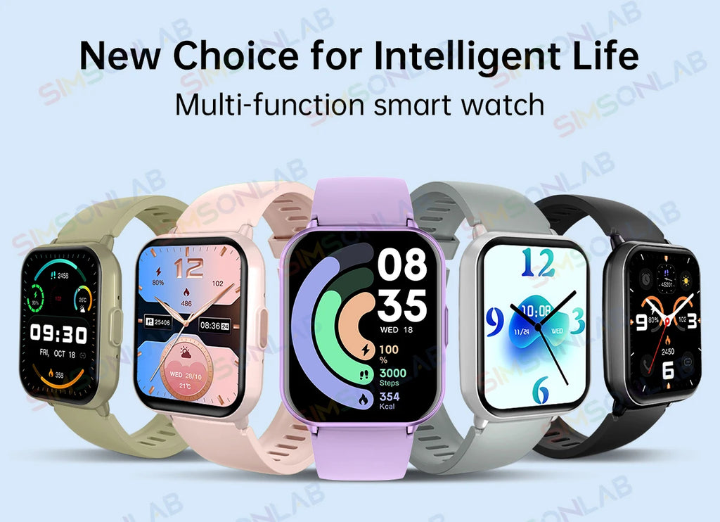 Global Edition Watch 5 Lite Men Women Display 100+ Sports Mode 1.83 Full Touch Bluetooth Call Waterproof Smart Watch Gifts