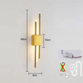 Nordic LED Wall Lamp Indoor Lighting Bedroom Bedside Living Room For Home Hotel Stairs Decoration Lamp Rechargeab LED Wall Light