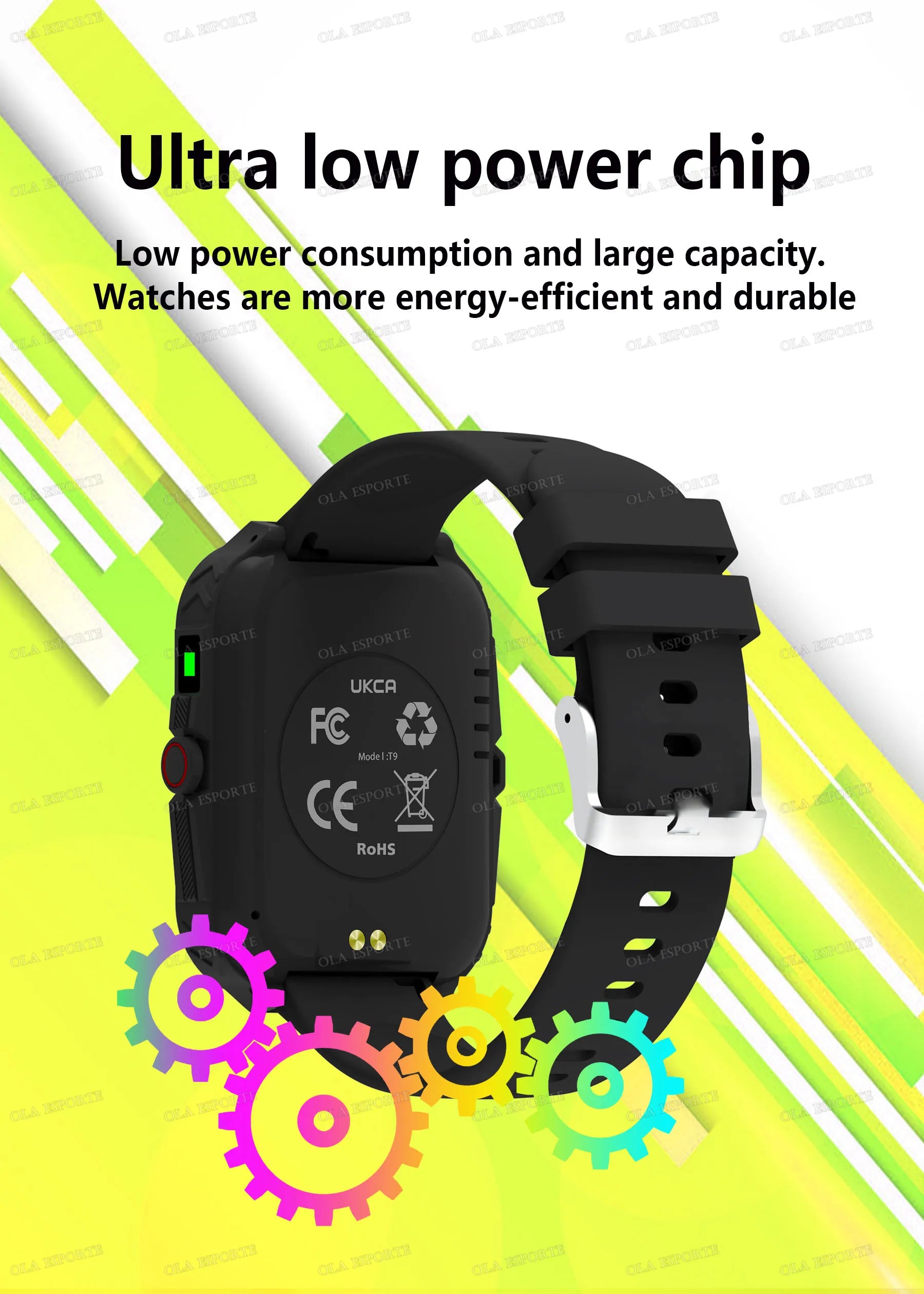 New Smart Watch For Children HD Touch Screen Camera 18 Games Sleep Monitoring Alarm Clock Calculator Birthday Gift Boy Girl HW12
