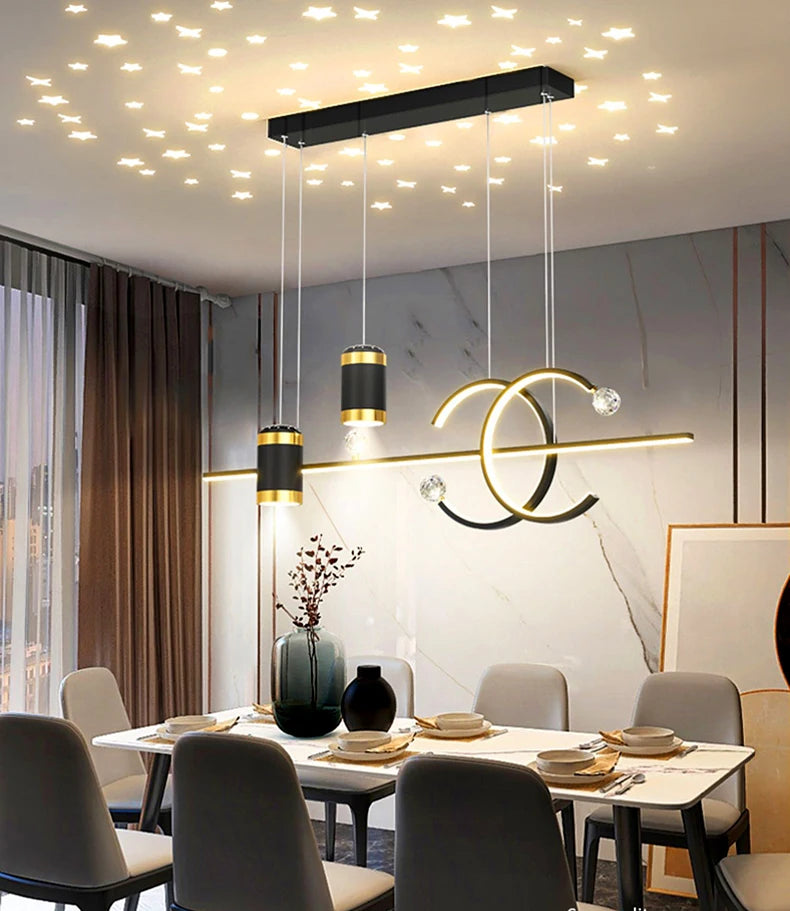 LED Nordic restaurant pendant light dining table light modern minimalist bar coffee shop pendant light home indoor lighting