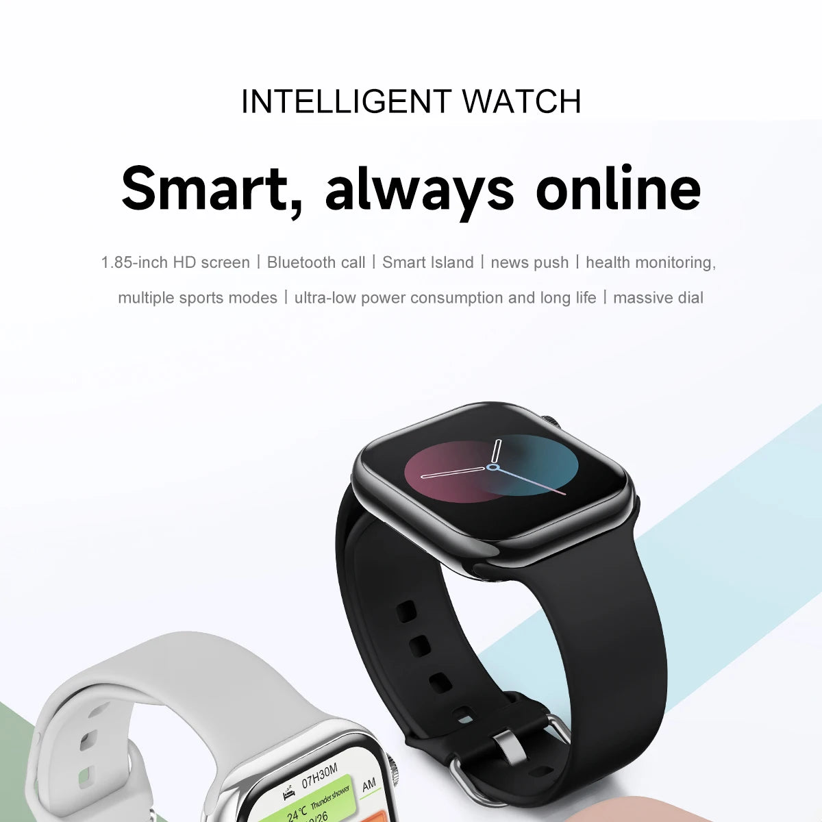 2026 Smart Watch 10 For Android IOS Bluetooth Health monitoring Talk Heart Rate Sleep Record Sports Smart Watch Ladies Men Gift