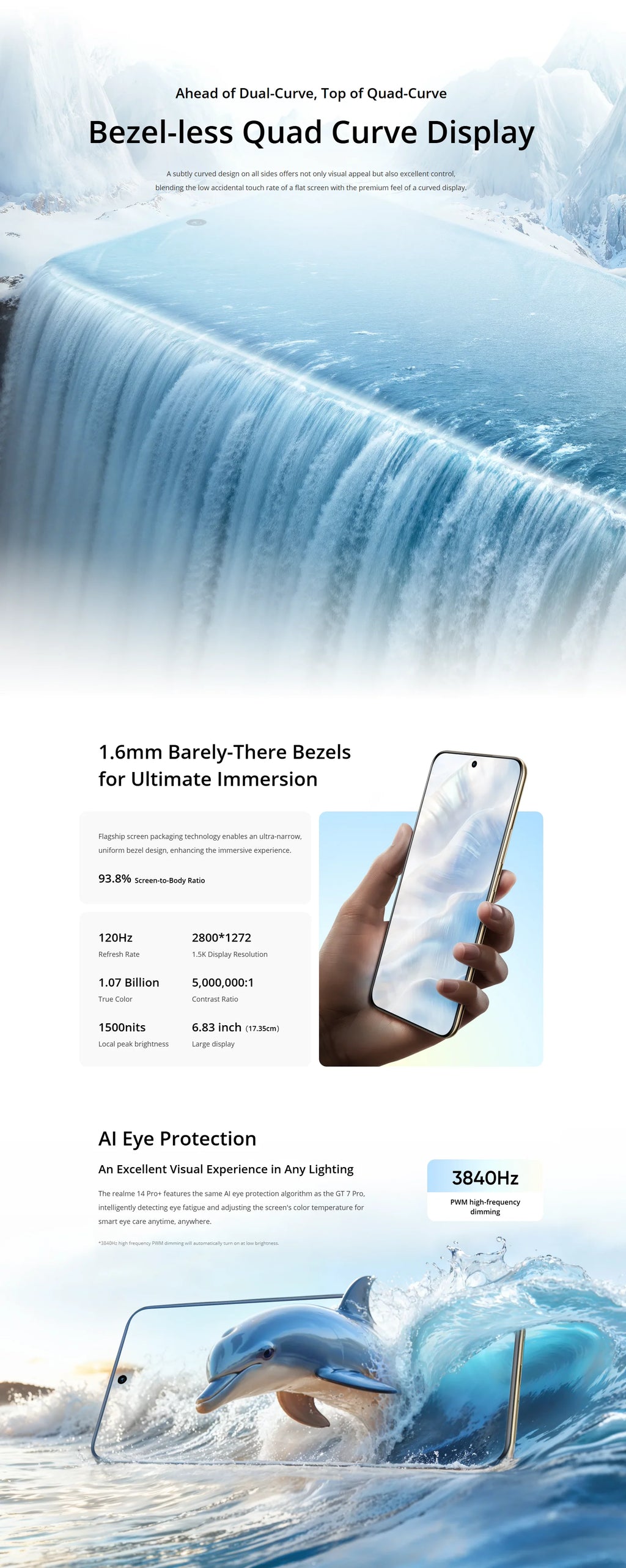 Europe Version realme 14 Pro Plus 5G Smartphone Snapdragon7s Gen 3 5260mAh Battery 80W SUPERVOOC Charge 50MP OIS Camera