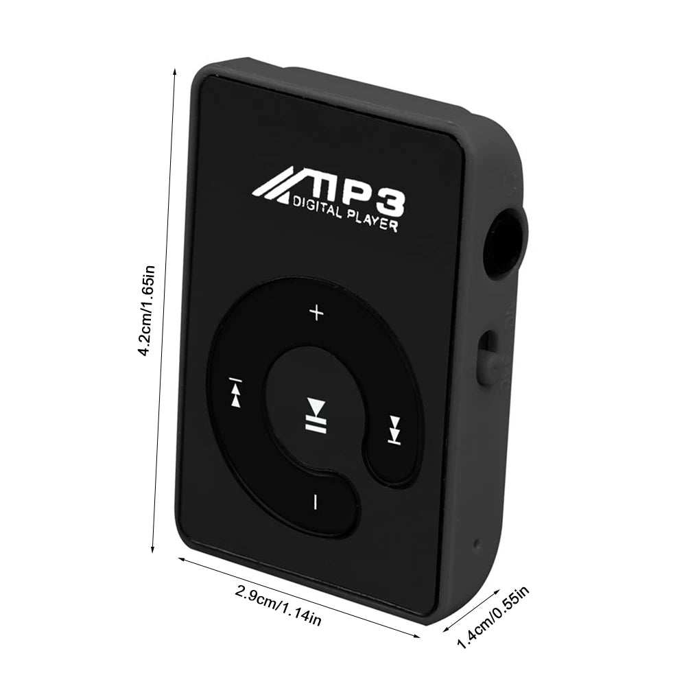 Portable MP3 Player Bluetooth 5.0 Music Stereo Speaker Mini MP4 Video Playback FM Radio Recording For Walkman Support SD TF Card