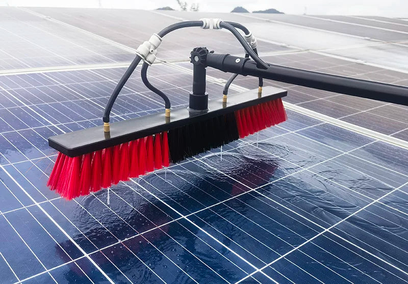 CNHOPOLE Accessory for water fed pole brush head window solar panel cleaning(without pole)