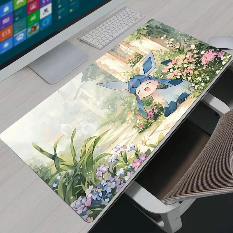 Anime Gaming Speed Mouse Pad Pokemon Pikachu anime durable Gamer Large Mouse Mat Keyboard Mousepad Computer Desk Mat