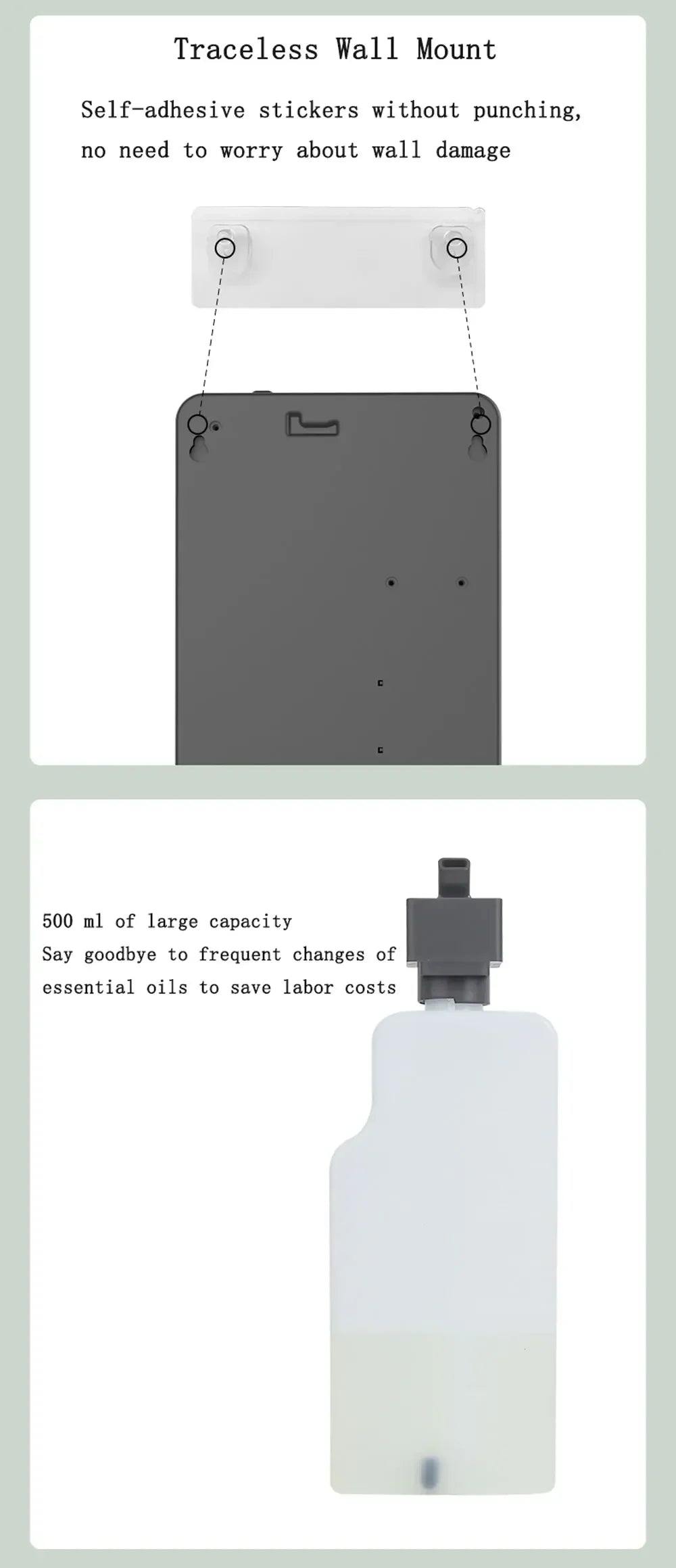 Namste WIFI Bluetooth Essential Oil Diffuser Timer Function Aromatic Fragrance Device for Home Hotel Waterless Aroma Diffuser