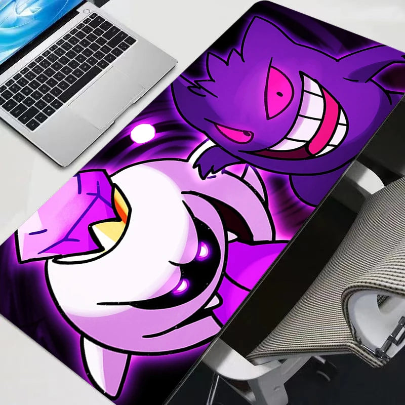 90x40cm XXL Rubber Large PC Mousepad Gamer Gaming Mouse Pads durable Desk Keyboard Mat Pokemon Pikachu Computer Laptop Mat