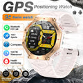 T-Rex 3 Ultra Military Grade GPS Smart Watch 10ATM Waterproof Compass Altimeter Barometric AMOLED Men HD Call Sports Smartwatch