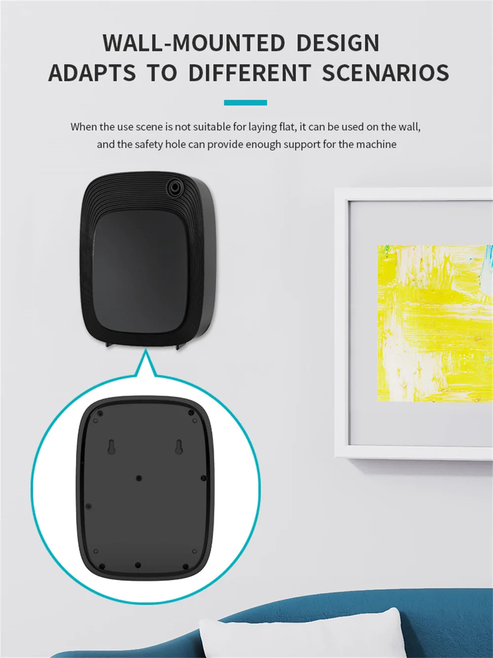 500m³ Aroma Diffuser Wifi Smart Home Fragrance Hotel Air Freshener Auto Flavoring Timing Room Aromatizer Essential Oil Diffuser