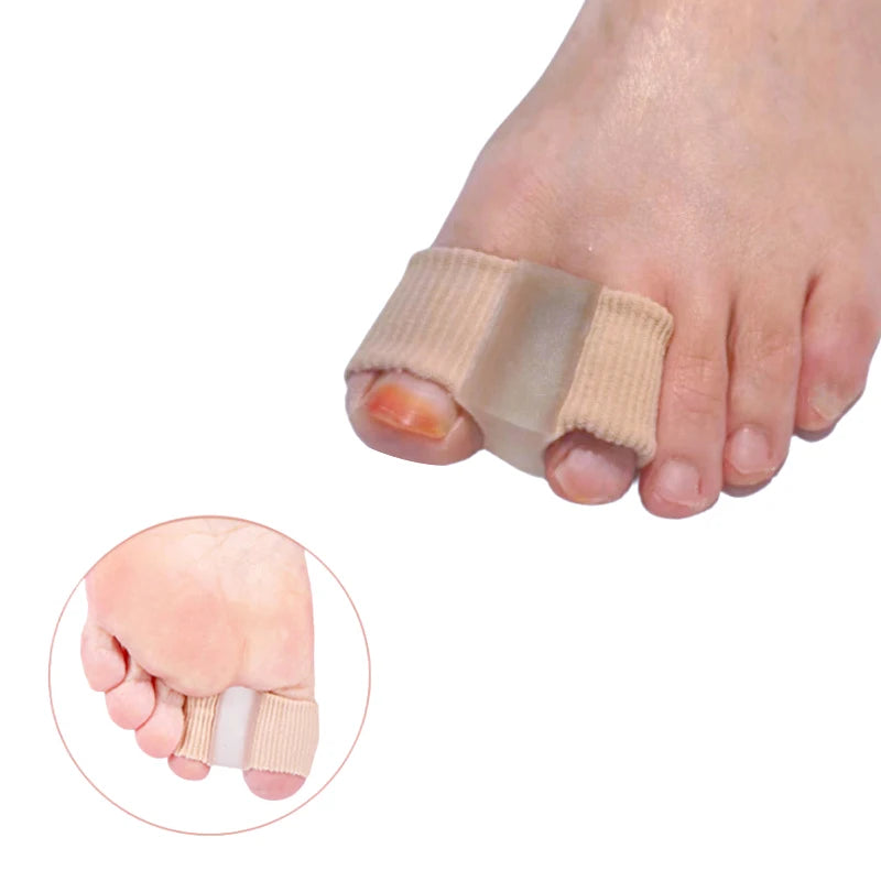 1Pc/1Pair Toe Separator Hallux Valgus Bunion Corrector Orthotics Feet Bone Thumb Adjuster Correction Pedicure Feet Straightener