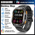 New GUHUAVMI TANK X5 SmartWatch MIL-STD-810H Rugged IP69K 5ATM L1+L5 GPS 1.96" AMOLED Compass OutdoorSport Watch for Android iOS