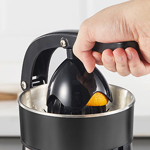 Electric Citrus Juicer Squeezer, Reemix Powerful Electric Orange Juicer With 2 Size Cone, Homemade Citrus Juicer Machine