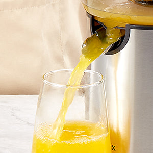 Electric Citrus Juicer Squeezer, Reemix Powerful Electric Orange Juicer With 2 Size Cone, Homemade Citrus Juicer Machine